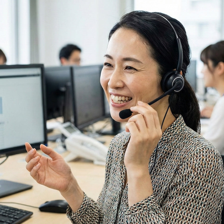 24-hour support in Japanese and English